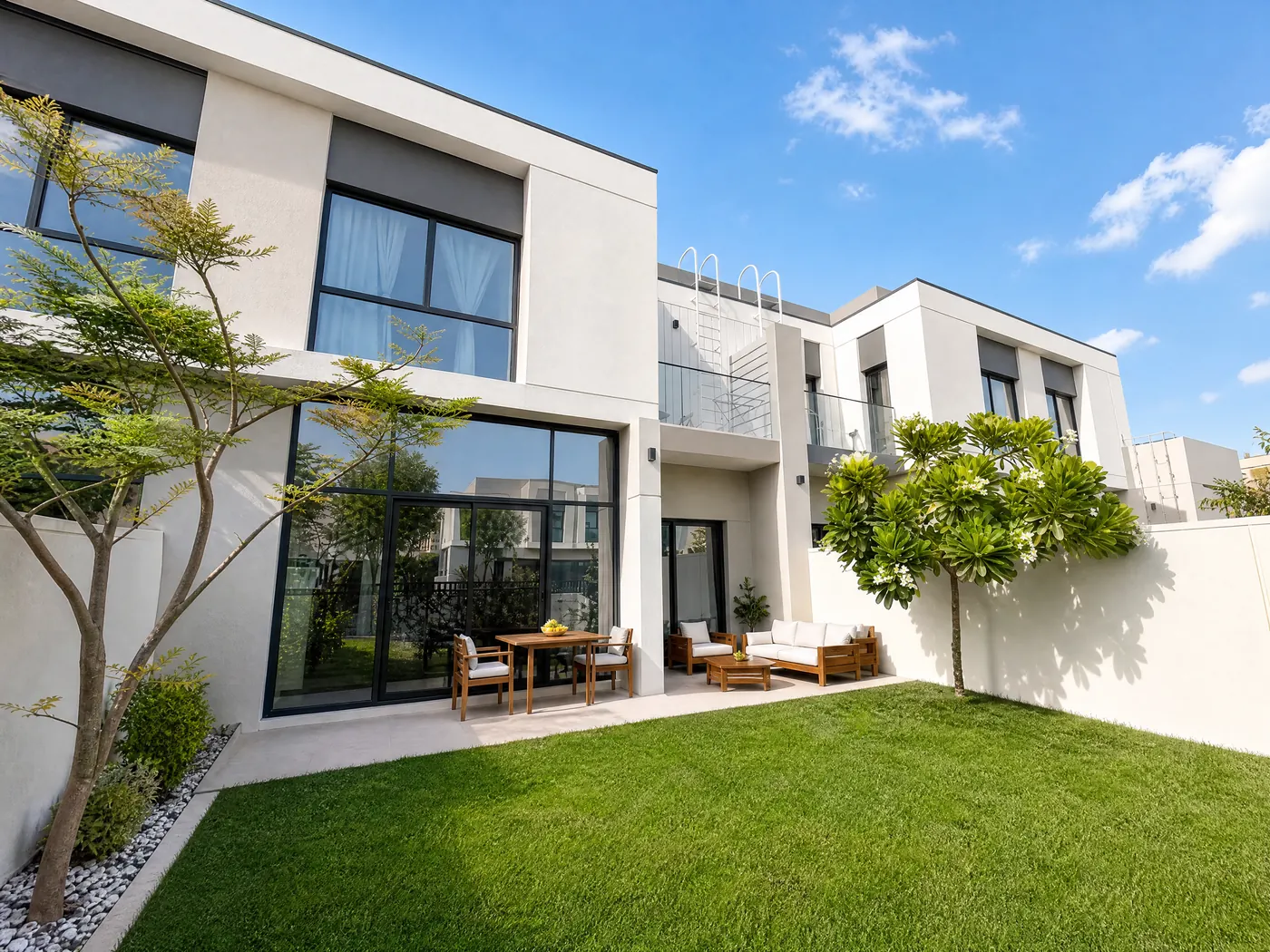 The lived-in townhouse in Dubai, delivered listing photo